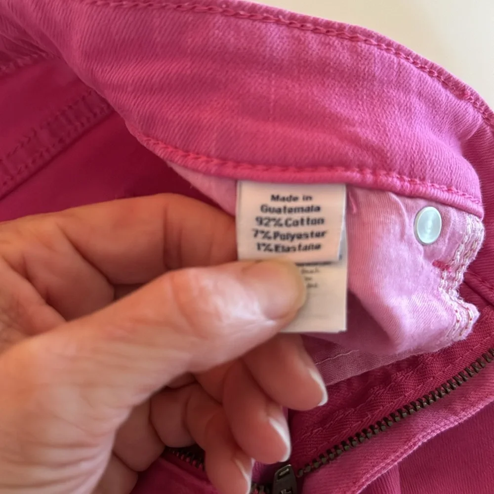 Vineyard Vines Nantucket MidRise Ankle Jeans Size 10 - Picture 5 of 5